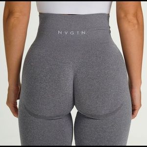 NVGTN Grey Contour Seamless Leggings- M